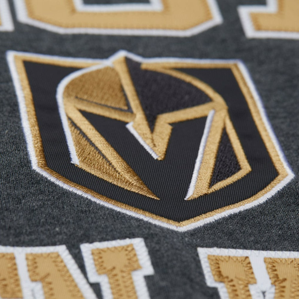Vegas Golden Knights Mitchell & Ness Playoff Win Fleece Pullover Sweatshirt - Black | US 202679027