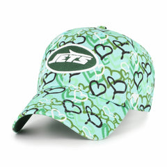New York Jets '47 Girls Preschool Mural Clean Up Adjustable Hat - Green Hats