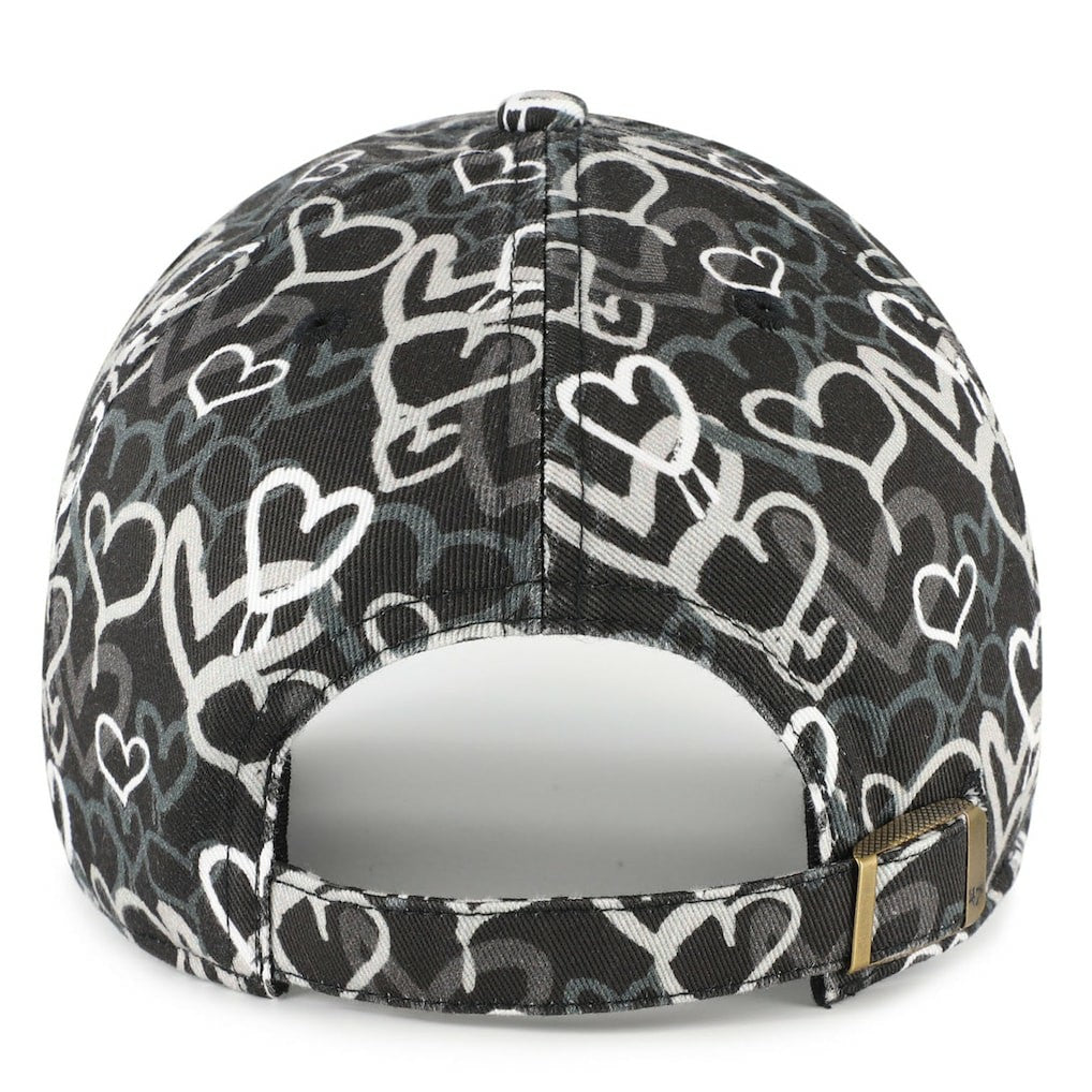 Las Vegas Raiders '47 Girls Preschool Mural Clean Up Adjustable Hat - Black Hats