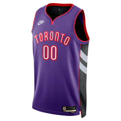 Toronto Raptors Unisex Adult Swingman Custom Jersey Classic Edition Purple - Nike outlet