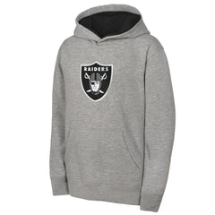 Las Vegas Raiders Outerstuff Youth Prime Hoodie - Gray Hoodies