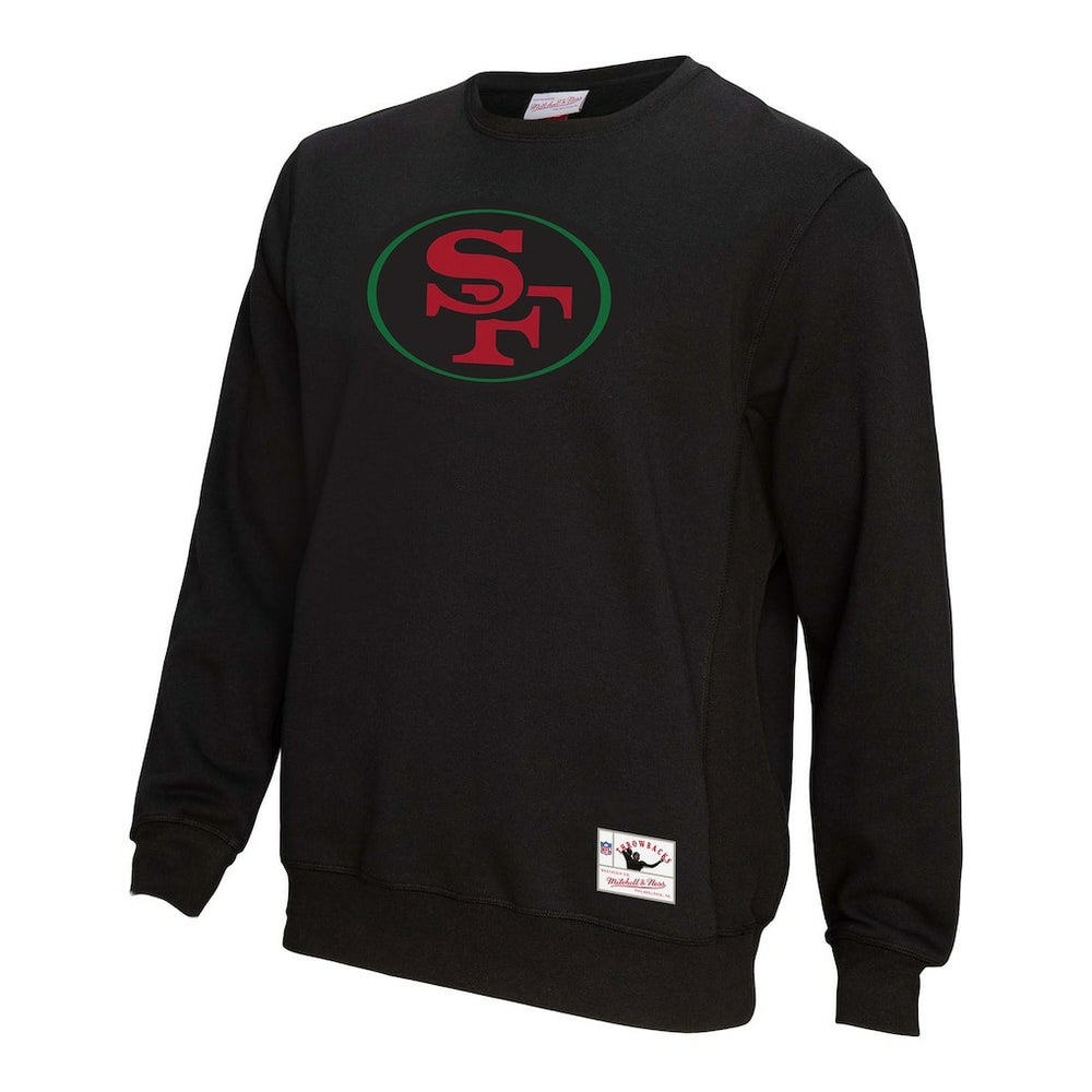 San Francisco 49ers Unisex Black Excellence Collection Icon Pullover Sweatshirt - Black Pullover