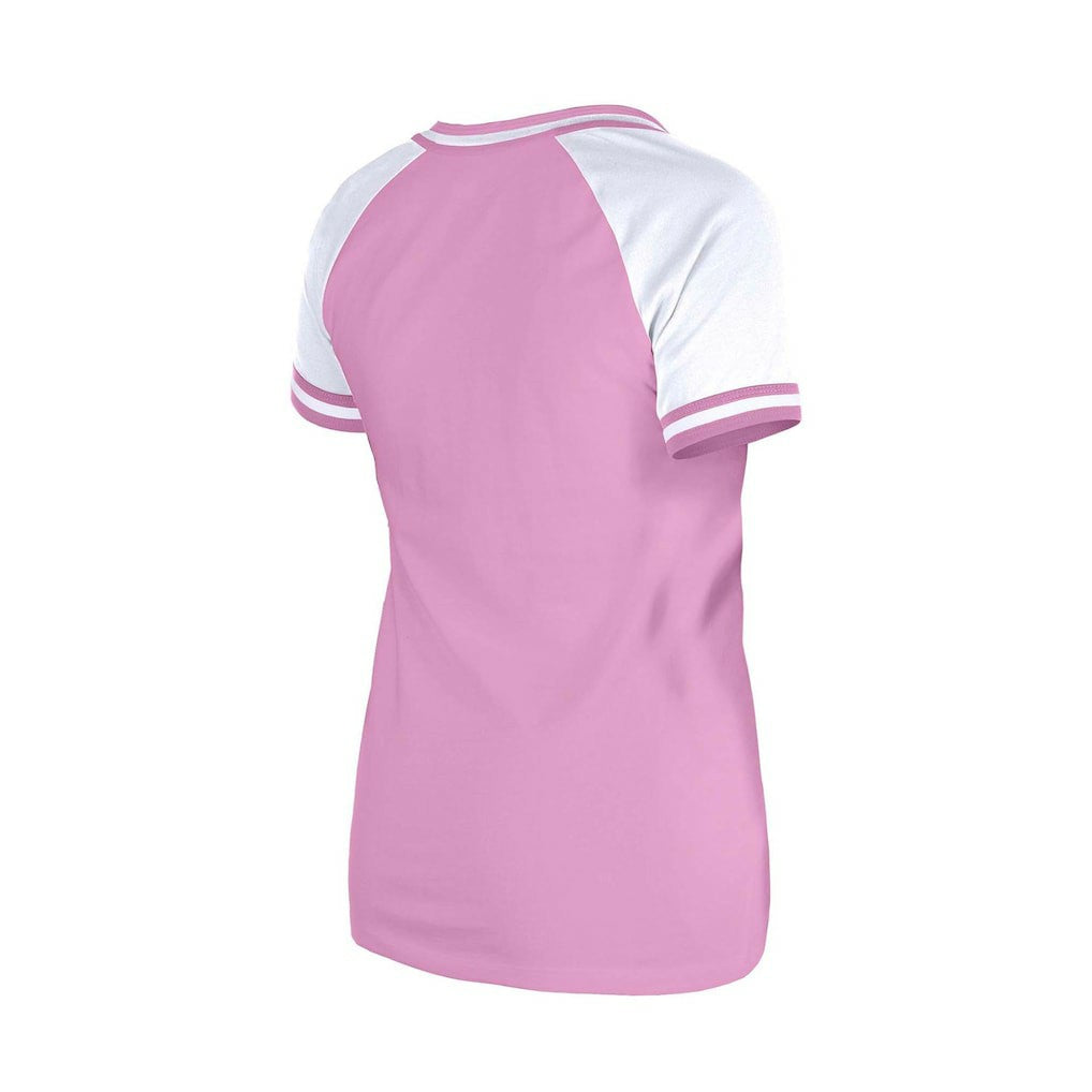 Dallas Cowboys New Era Women's Mommy & Me V-Neck T-Shirt - Pink T-shirts