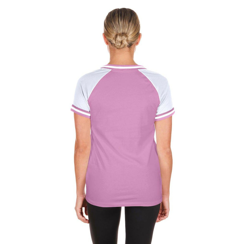 Dallas Cowboys New Era Women's Mommy & Me V-Neck T-Shirt - Pink T-shirts