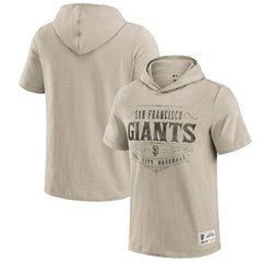 San Francisco Giants Darius Rucker Collection by Fanatics Hooded T-Shirt - Tan T-shirts