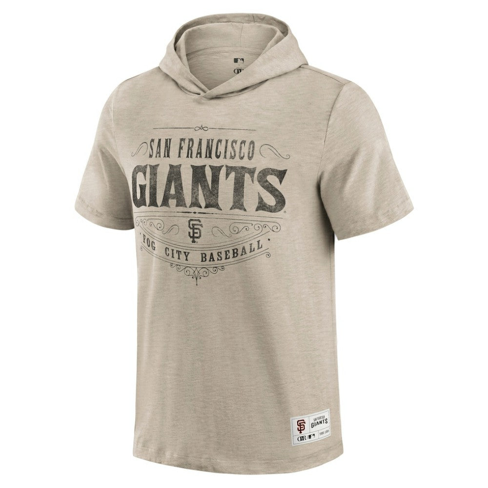 San Francisco Giants Darius Rucker Collection by Fanatics Hooded T-Shirt - Tan T-shirts