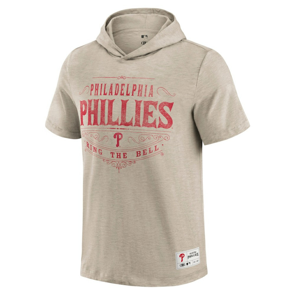 Philadelphia Phillies Darius Rucker Collection by Fanatics Hooded T-Shirt - Tan T-shirts