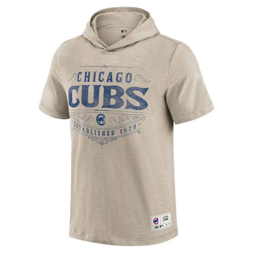 Chicago Cubs Darius Rucker Collection by Fanatics Hooded T-Shirt - Tan T-shirts