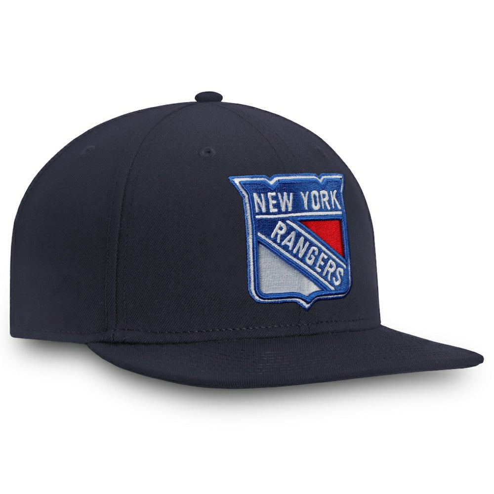 New York Rangers Fanatics Core Fitted Hat - Navy | US 202682127