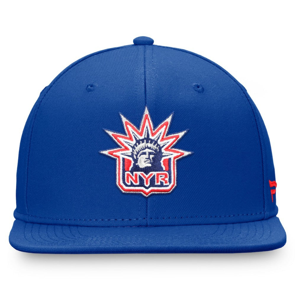 New York Rangers Fanatics Team Logo Fitted Hat - Royal | US 202682151