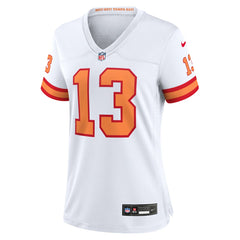 Mike Evans '76 Tampa Bay Buccaneers Women's Game Jersey - White Jerseys