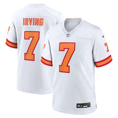 Bucky Irving '76 Tampa Bay Buccaneers Game Jersey - White Jerseys