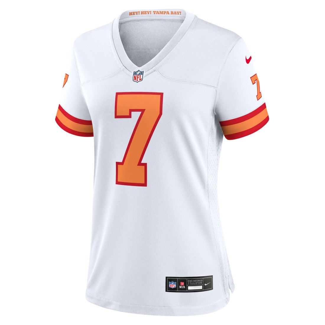 Bucky Irving '76 Tampa Bay Buccaneers Women's Game Jersey - White Jerseys