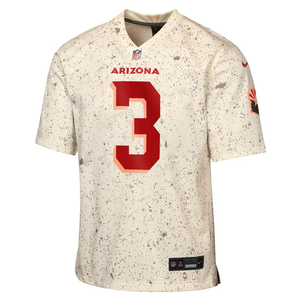 Budda Baker Arizona Cardinals Youth 2025 Rivalries Collection Game Jersey - Natural Jerseys
