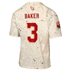 Budda Baker Arizona Cardinals Youth 2025 Rivalries Collection Game Jersey - Natural Jerseys