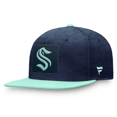 Seattle Kraken Fanatics Authentic Pro Rink Snapback Hat - Deep Sea Blue/Light Blue | US 202682652