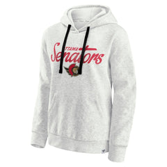 Ottawa Senators Fanatics Women's True Classics Quilted Pullover Hoodie - Oatmeal | US 202683196
