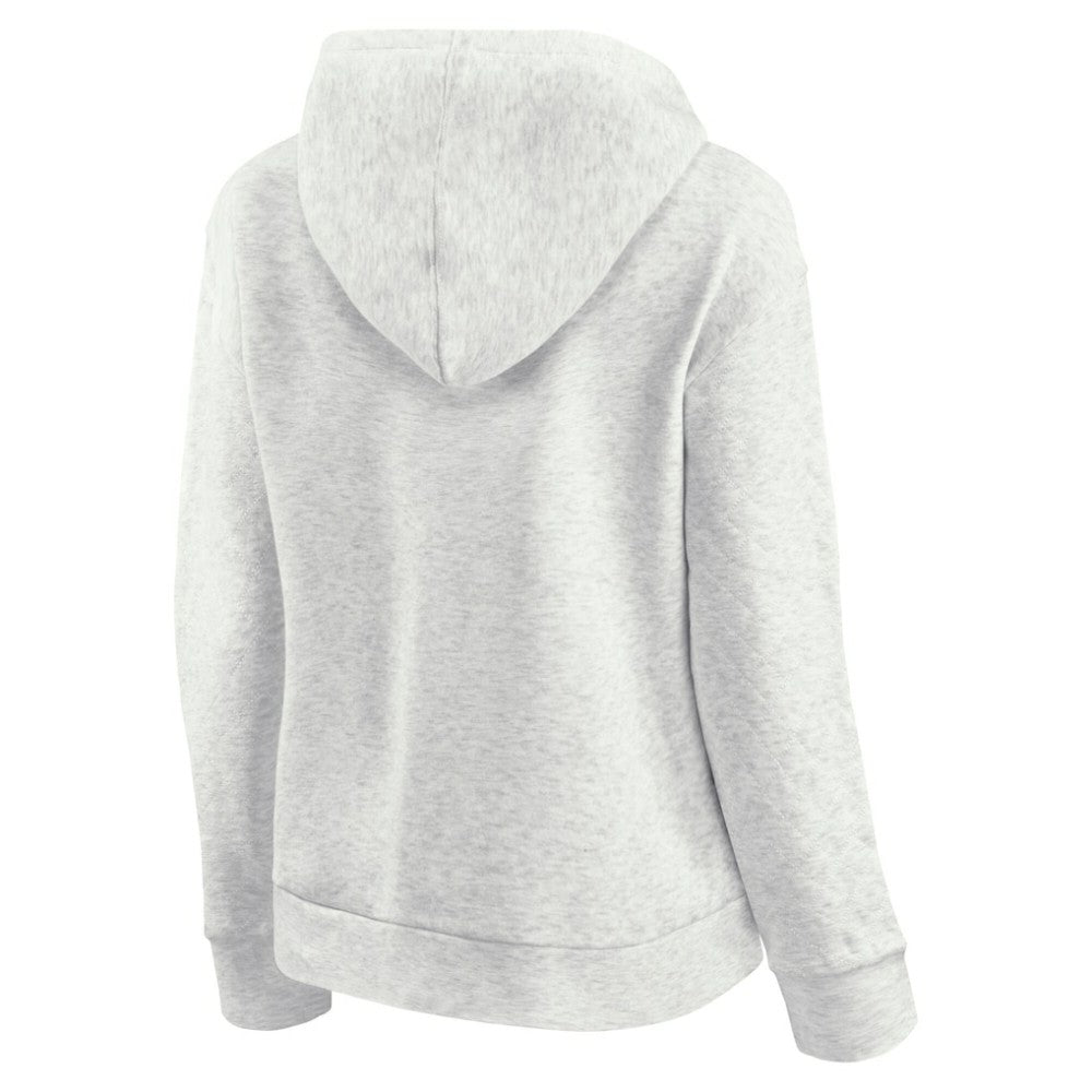 Ottawa Senators Fanatics Women's True Classics Quilted Pullover Hoodie - Oatmeal | US 202683196