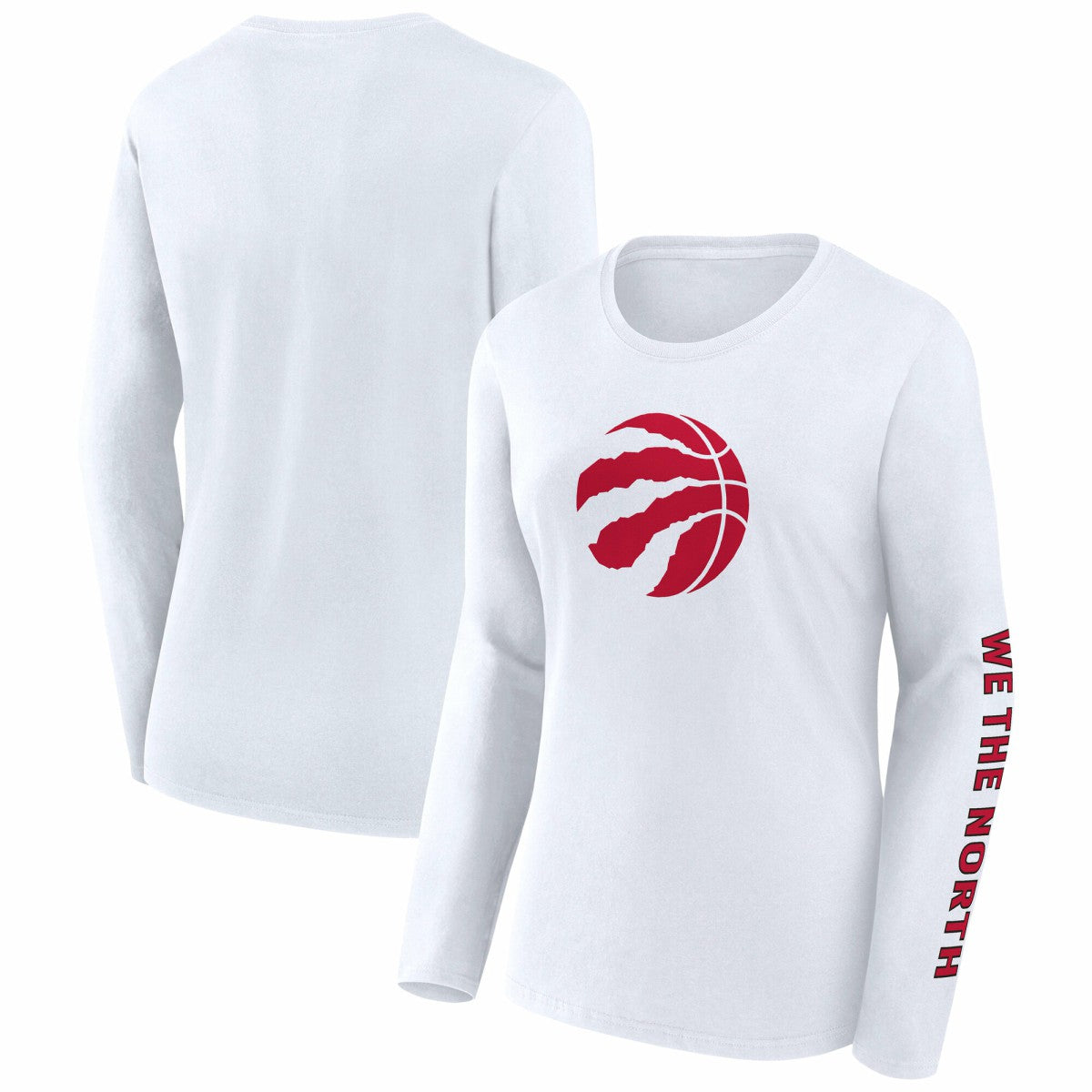 Toronto Raptors Women's Long Sleeve T-Shirt White - Fanatics