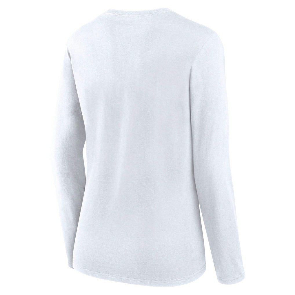 Pittsburgh Steelers Women's Long Sleeve T-Shirt - White T-shirts