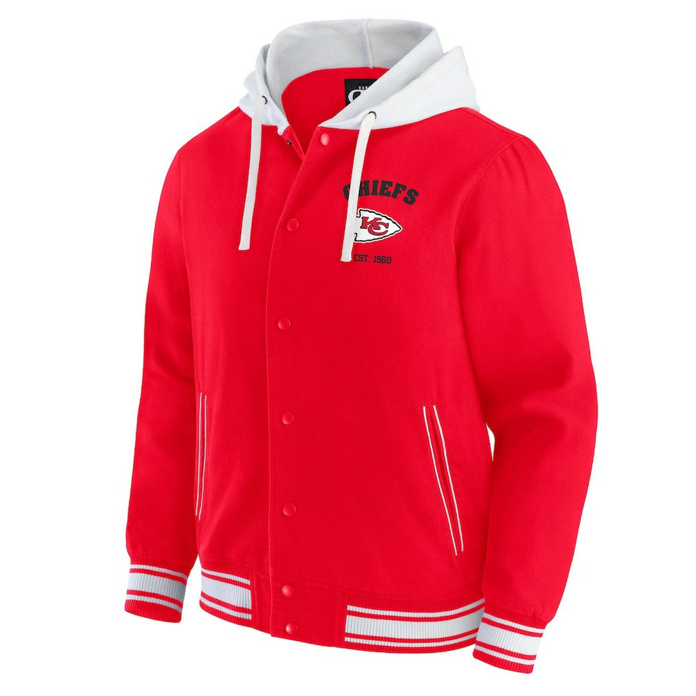 Kansas City Chiefs Darius Rucker Collection Full-Snap Hoodie Jacket - Red Hoodies