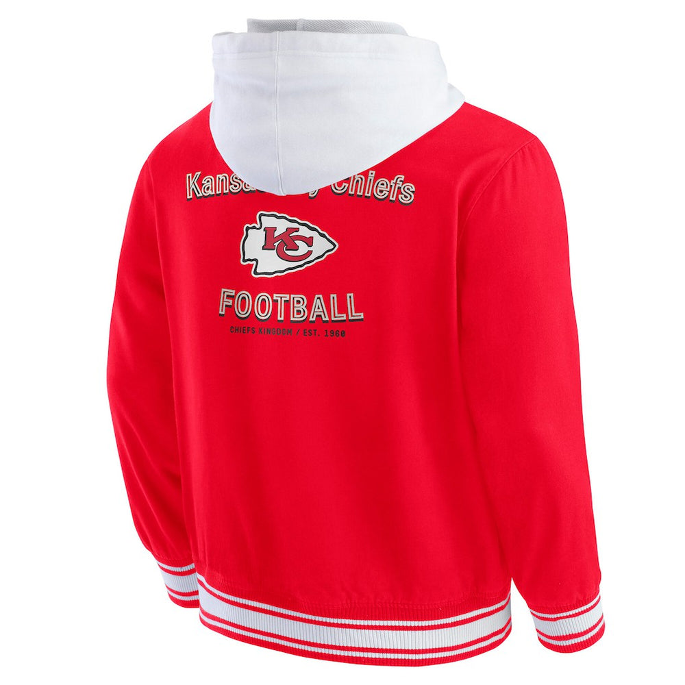 Kansas City Chiefs Darius Rucker Collection Full-Snap Hoodie Jacket - Red Hoodies