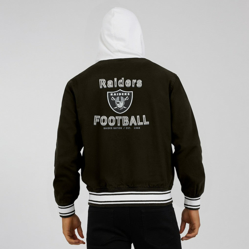 Las Vegas Raiders Darius Rucker Collection Full-Snap Hoodie Jacket - Black Hoodies