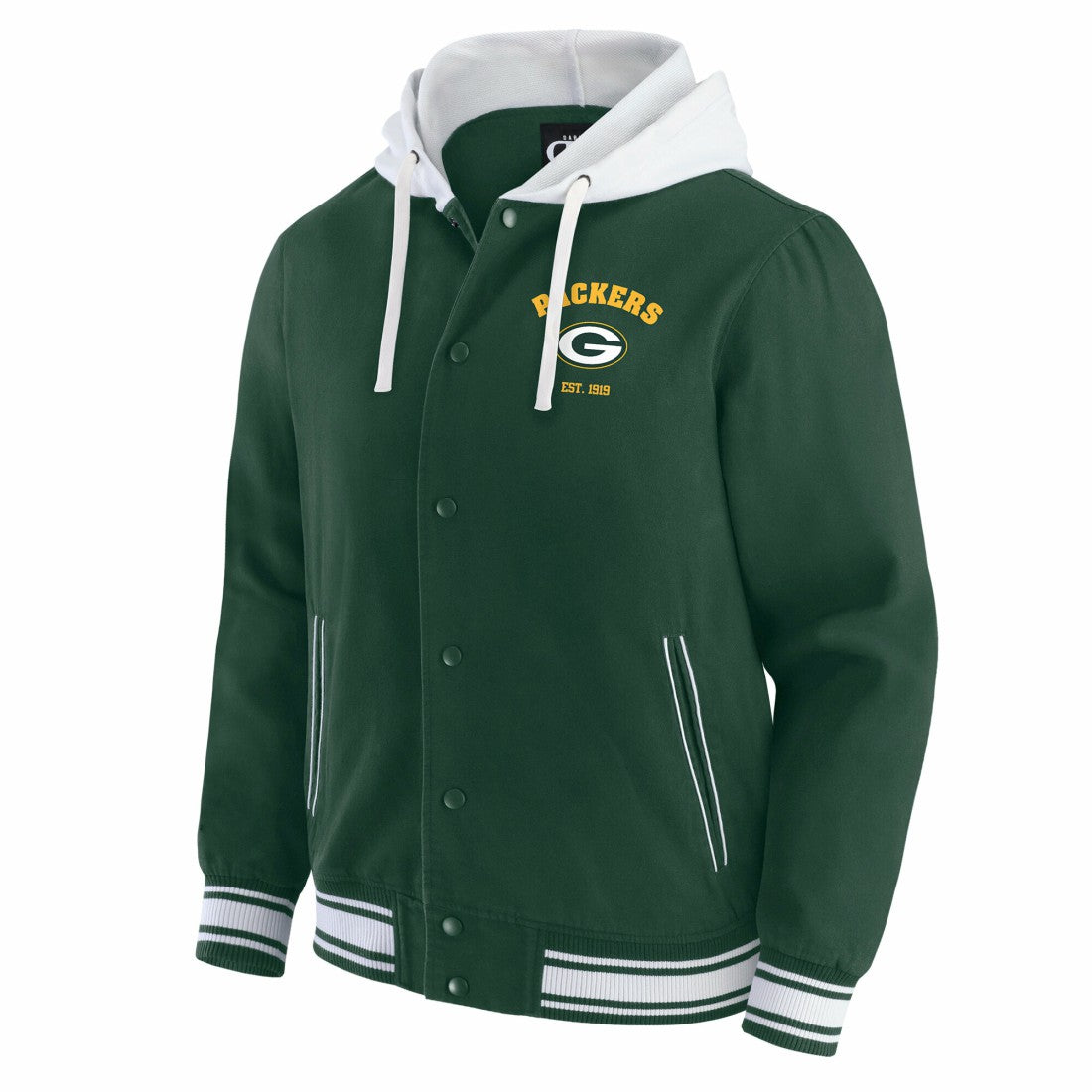 Green Bay Packers Darius Rucker Collection Full-Snap Hoodie Jacket - Green Hoodies