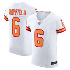 Baker Mayfield Tampa Bay Buccaneers The '76 Jersey Vapor F.U.S.E. Elite Jersey - White Jerseys