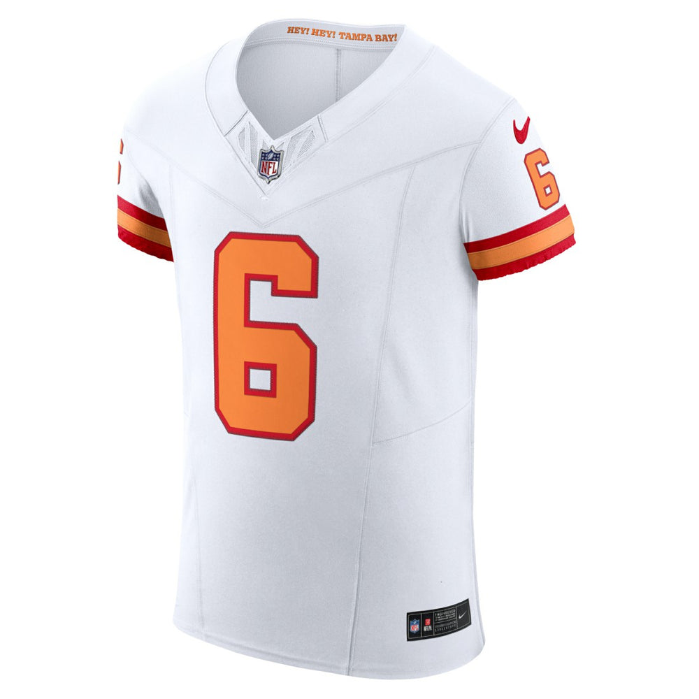 Baker Mayfield Tampa Bay Buccaneers The '76 Jersey Vapor F.U.S.E. Elite Jersey - White Jerseys