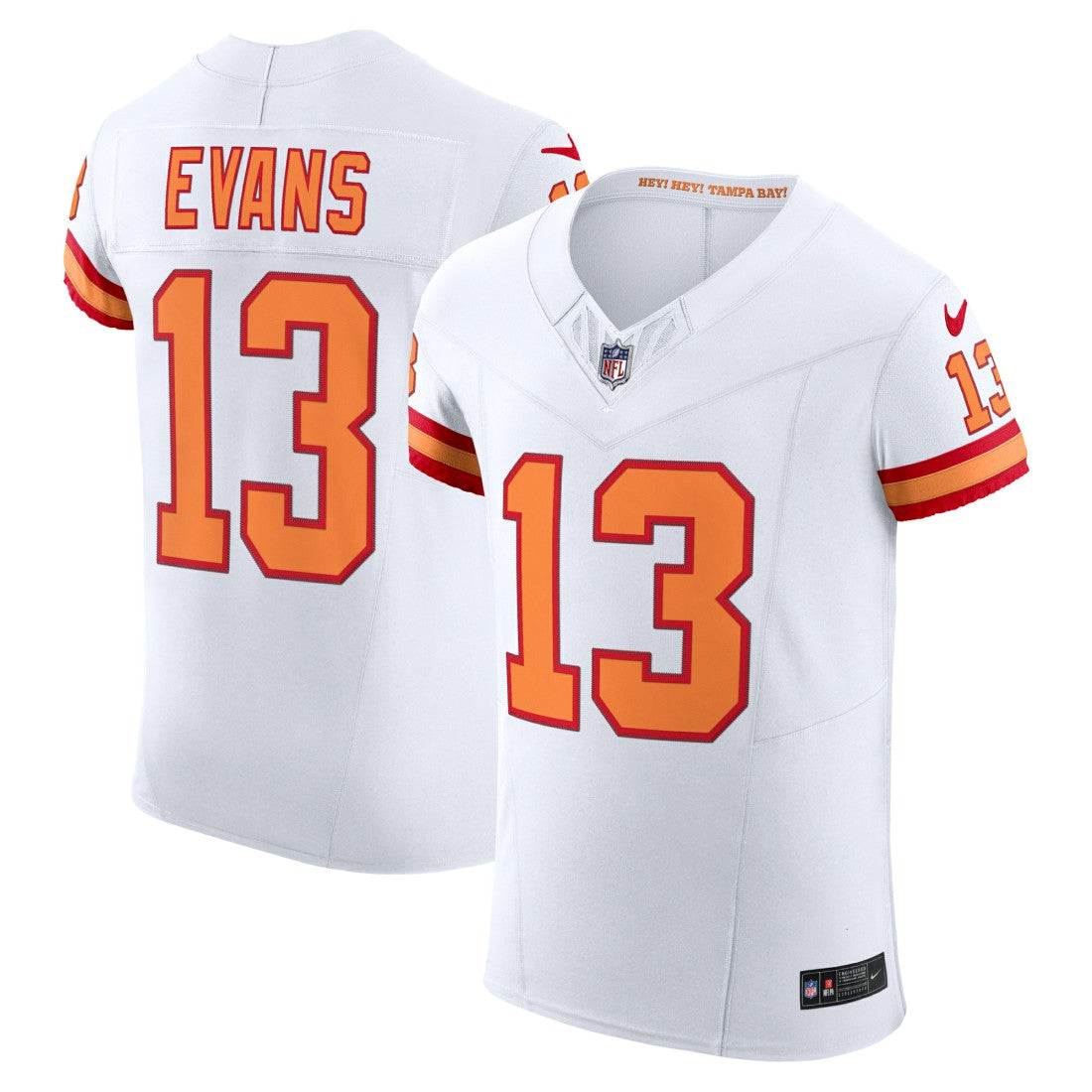 Mike Evans Tampa Bay Buccaneers The '76 Jersey Vapor F.U.S.E. Elite Jersey - White Jerseys