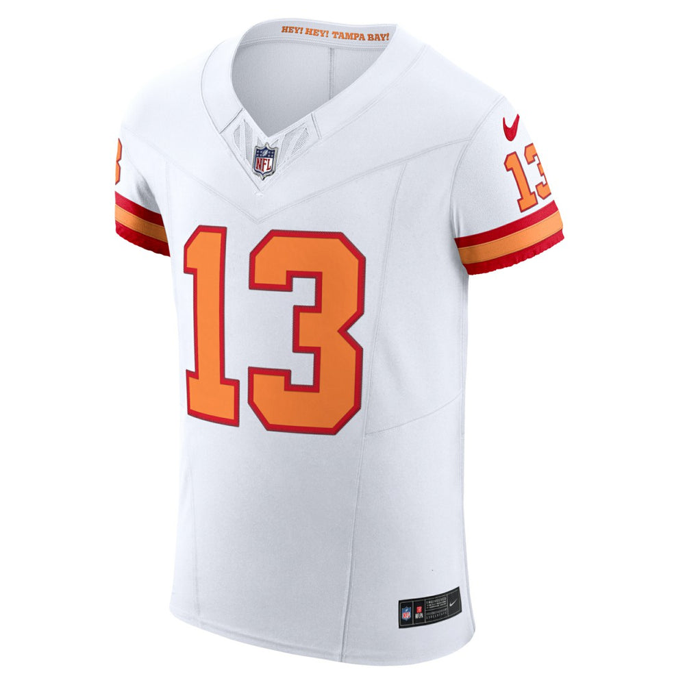 Mike Evans Tampa Bay Buccaneers The '76 Jersey Vapor F.U.S.E. Elite Jersey - White Jerseys
