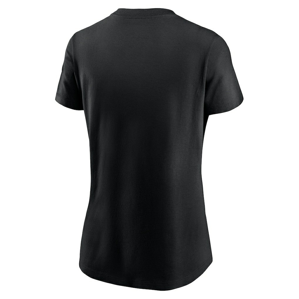 Las Vegas Raiders Women's Team City Roll T-Shirt - Black T-shirts