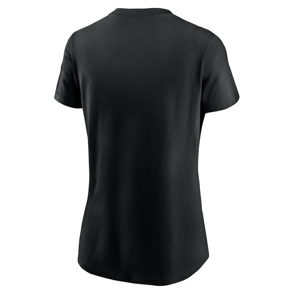 Las Vegas Raiders Women's Team City Roll T-Shirt - Black T-shirts