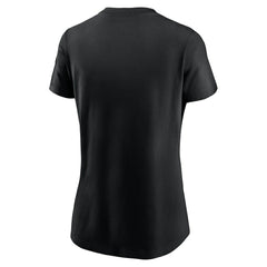 Las Vegas Raiders Women's Team City Roll T-Shirt - Black T-shirts