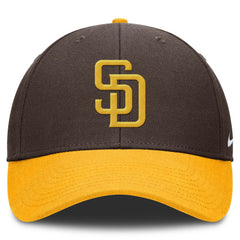 San Diego Padres Nike Club Performance Adjustable Hat - Brown Hats