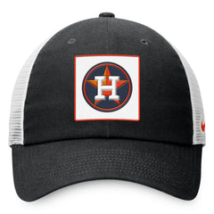 Houston Astros Nike Rise Adjustable Trucker Hat - Black Hats