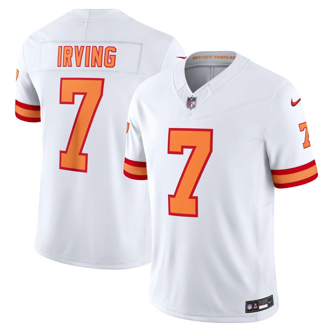 Bucky Irving '76 Tampa Bay Buccaneers Vapor F.U.S.E. Player Limited Jersey - White Jerseys