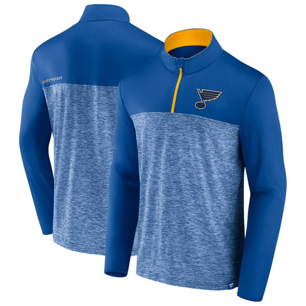 St. Louis Blues Fanatics Iconic Defender Quarter-Zip Jacket - Blue | US 202684949