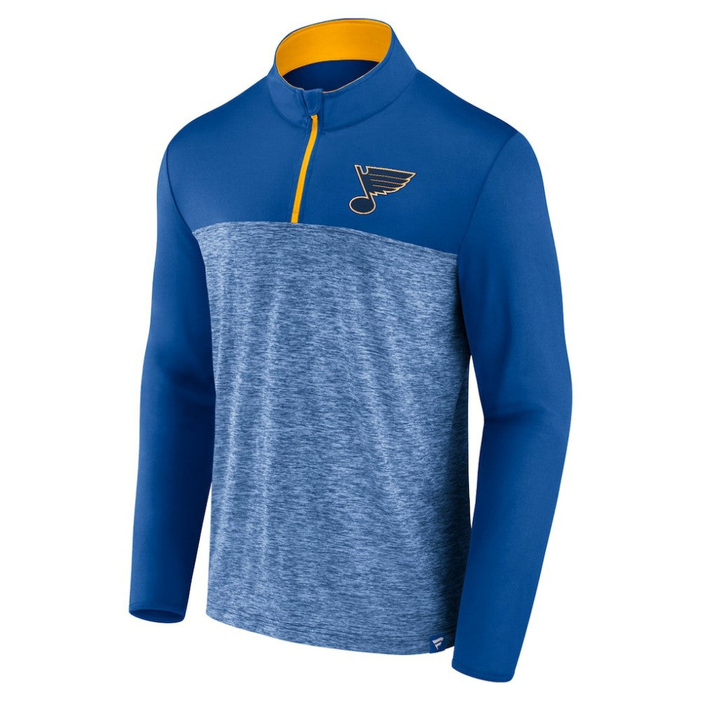 St. Louis Blues Fanatics Iconic Defender Quarter-Zip Jacket - Blue | US 202684949