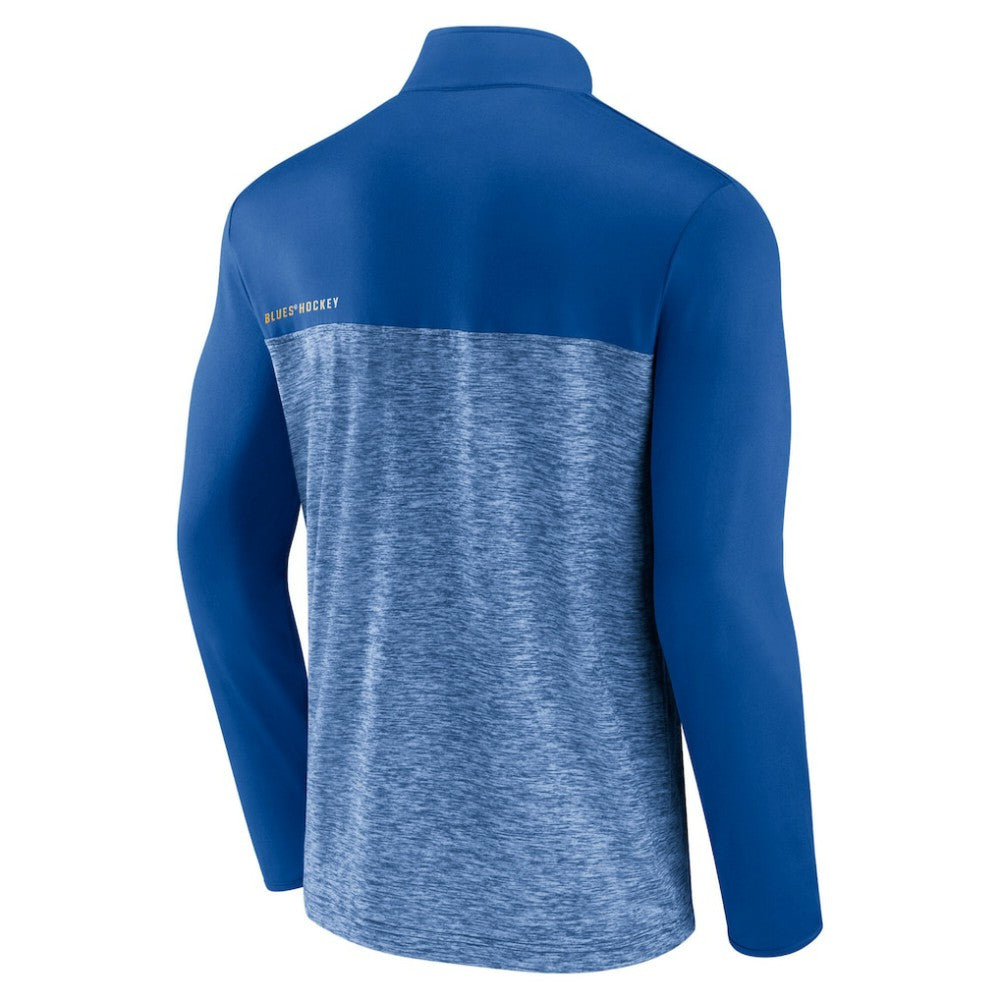 St. Louis Blues Fanatics Iconic Defender Quarter-Zip Jacket - Blue | US 202684949
