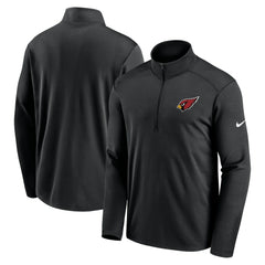 Arizona Cardinals Pacer Half-Zip Pullover - Black Pullover