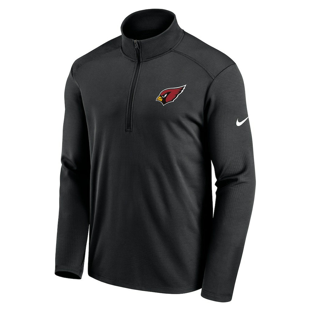 Arizona Cardinals Pacer Half-Zip Pullover - Black Pullover
