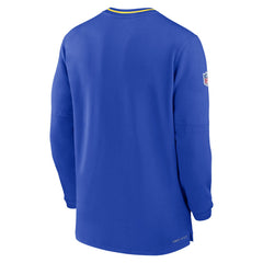 Los Angeles Rams Coach Half-Zip Sweatshirt - Royal Sweatshirts