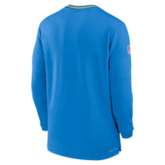 Los Angeles Chargers Coach Half-Zip Sweatshirt - Powder Blue Sweatshirts