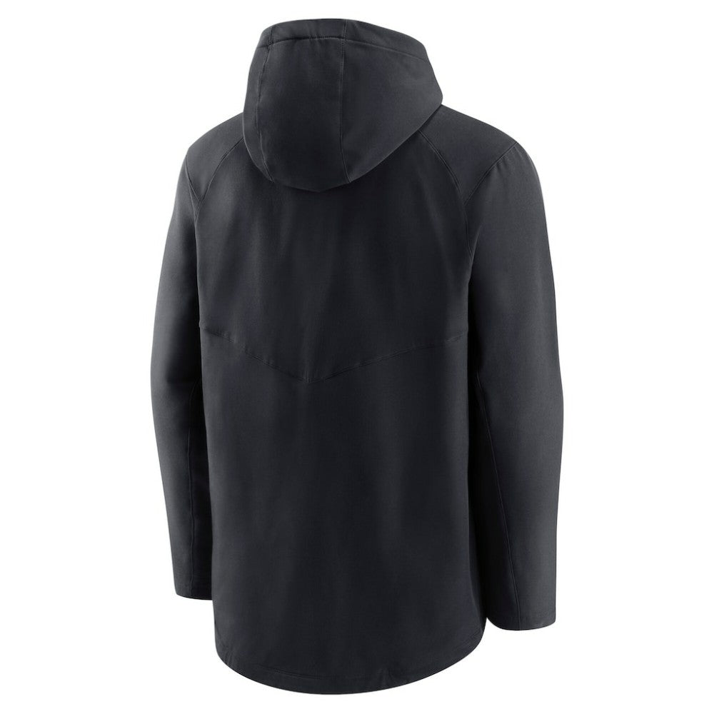 Minnesota Twins Nike Authentic Collection Player Therma Full-Zip Hoodie - Black Hoodies