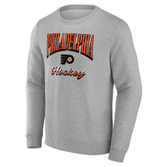 Philadelphia Flyers Fanatics Light the Candle Fleece Pullover Sweatshirt - Gray | US 202685652