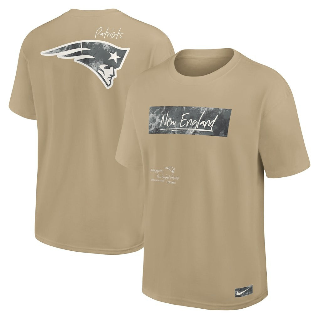 New England Patriots Statement Max90 T-Shirt - Tan T-shirts
