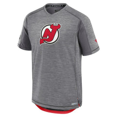 New Jersey Devils Fanatics Authentic Pro Rink Performance T-Shirt - Heather Gray | US 202687830