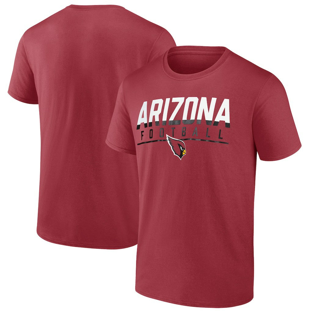 Arizona Cardinals Blocked T-Shirt - Cardinal T-shirts